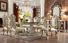 Hd8017 Viviana 9 Piece Formal Dining Room Set With Intricate Carvings