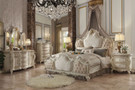 ac26880 - Picardy Fabric Antique Pearl Bedroom Group