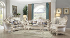 AC52440 - Franciscus Antique White Formal Sofa And Love Seat
