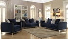 AC52830 - Dominico Beautiful Blue Modern Sofa And Love Seat