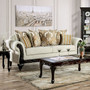 FA7748 - D'Angelo Elegant Chenille Fabric Sofa and Love Seat 