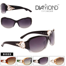 Diamond Eyewear DI522 RHINESTONE SUNGLASSES