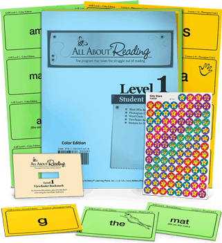 All About Reading Level 1 Student Packet Cover