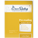 All About Reading Pre-reading