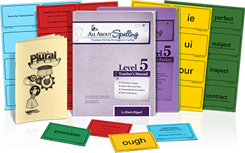 All About Spelling Level 5 Materials