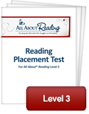 All About Reading Level 3 Placement Test