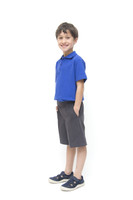 Organic School Uniform - Grey Boys Shorts
