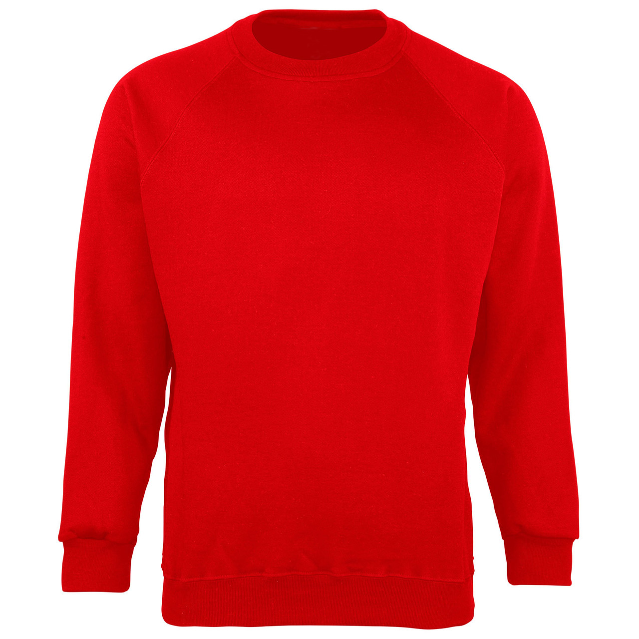 Organic Cotton School Sweatshirt - Red