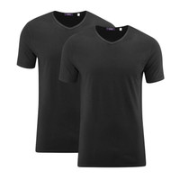 Dean T-Shirt in Black (Pack of 2) - Living Crafts