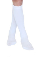 Organic School Uniform - Unisex Knee High Socks White