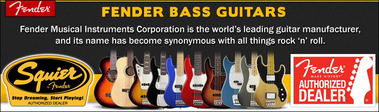 Fender Bass Guitars