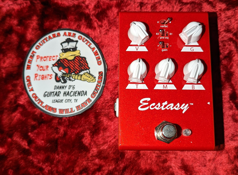 Bogner Ecstasy Red Mini Overdrive (Used) - Danny D's Guitar Hacienda