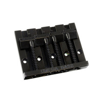 Omega 4 String Bass Bridge - Black