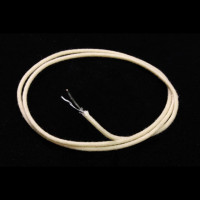 GW-0820-025 Cloth Covered Stranded Wire - White