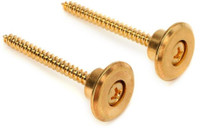 PRS Pair of Strap Buttons With Screws - Gold