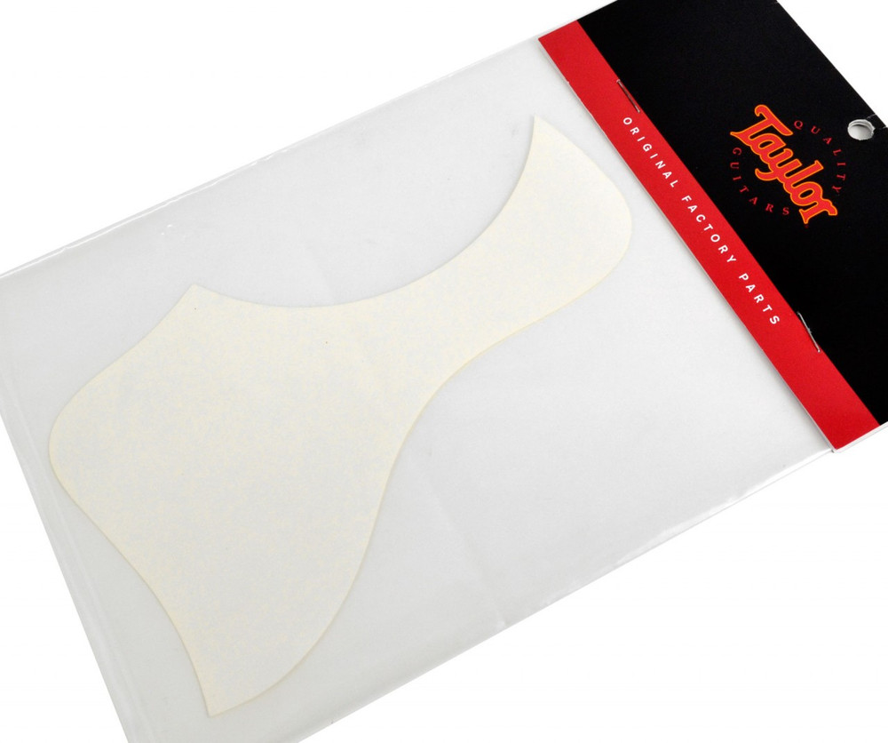 Taylor Guitar Parts Clear Pickguard. (PG, RH, Dr/Jum, 5" Cir.)