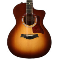 Taylor 114ce Sunburst Acoustic/Electric Cutaway Guitar with Gig Bag