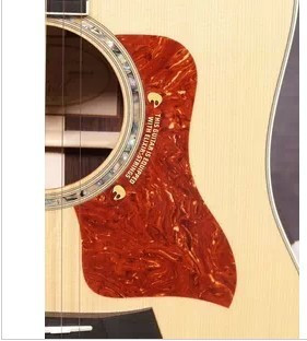 Musiclily Pickguard Auto-adh/ésif Plaque de Protection pour Guitare Acoustique Style Taylor,White Pearl