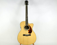 Fender PM-3 Limited Triple - 0 RWD Acoustic Guitar - Natural, Case