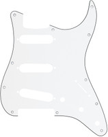 11-Hole Modern-Style Stratocaster® S/S/S Pickguard Parchment