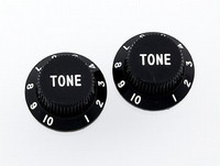 PK-0153-023 Set of 2 Black Tone Knobs