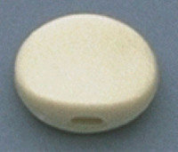 TK-7710-025 Plastic Oval Buttons White