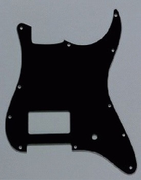Fender American Standard Strat Pickguard 11 Hole 1HB/2SC Black