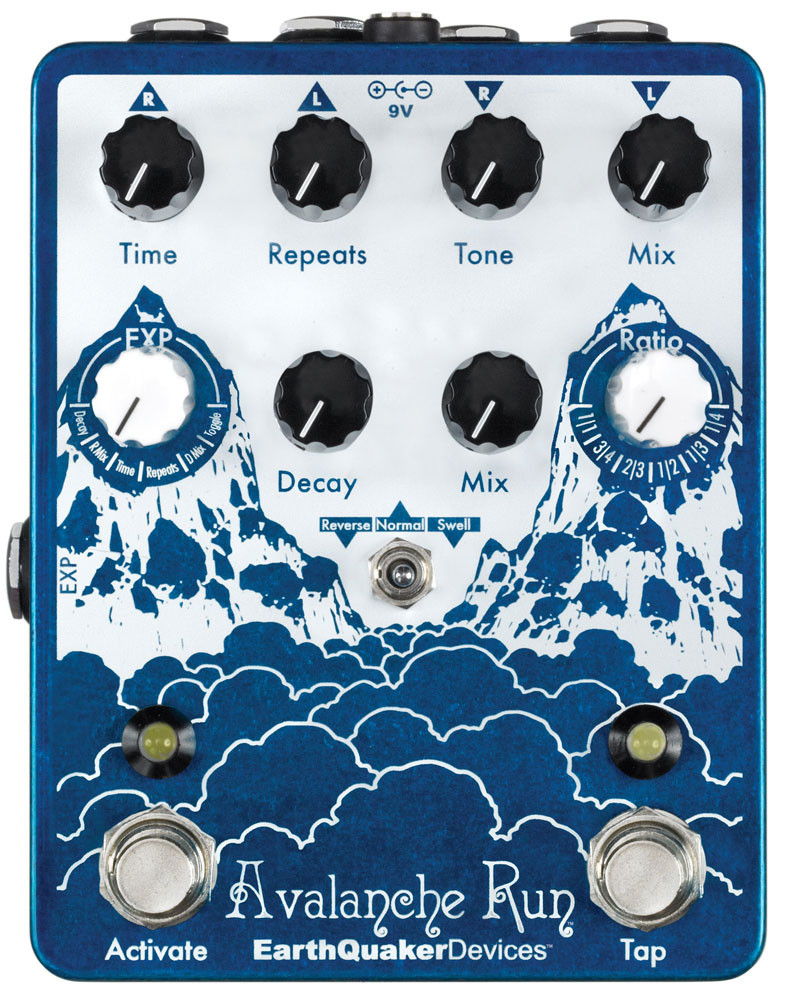 EarthQuaker Devices Avalanche Run Delay and Reverb Pedal