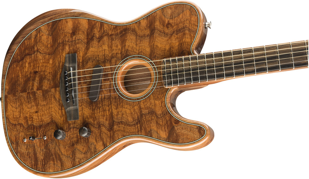 Fender Acoustasonic Telecaster Exotic Wood LTD - Koa