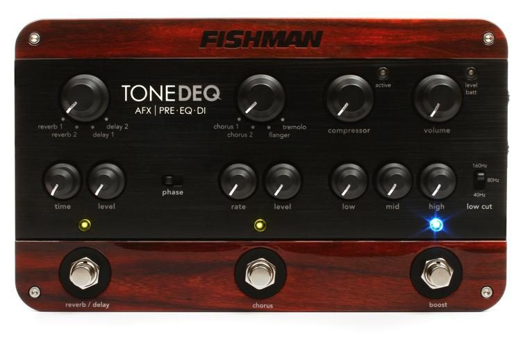 Fishman ToneDEQ Acoustic Instrument Preamp with Effects - Danny