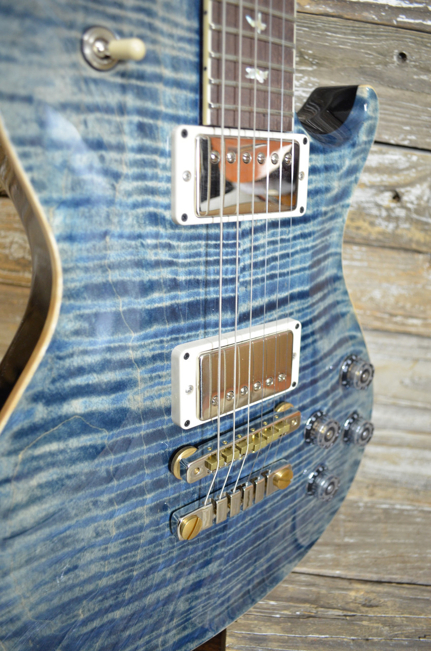 Paul Reed Smith Mccarty 594 Singlecut Faded Whale Blue W Cs Danny D S Guitar Hacienda