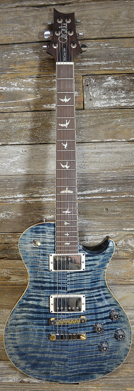 Paul Reed Smith Mccarty 594 Singlecut Faded Whale Blue W Cs Danny D S Guitar Hacienda