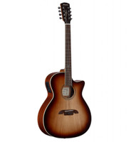 Alvarez AG60-8CESHB Grand Aud Acoustic Electric 8-String Guitar, Shadowburst