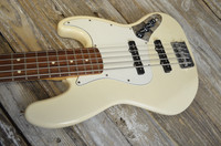 Fender MIM Standard Jazz Bass V - Olympic White
