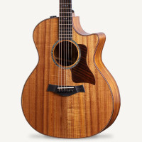   Taylor 724ce Grand Auditorium V-class Acoustic-electric Guitar - Natural Hawaiian Koa Top