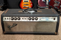 Used 68' Fender Silverface Bassman amp head 