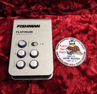 Used Fishman Platinum Stage EQ/DI Acoustic Guitar Preamp