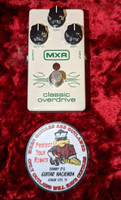 Used MXR M66S Classic Overdrive Guitar Effects Pedal