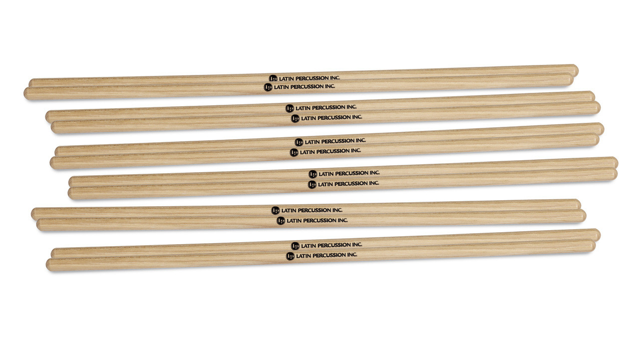 LP 3/8" Hickory Timbale Sticks 6Pair