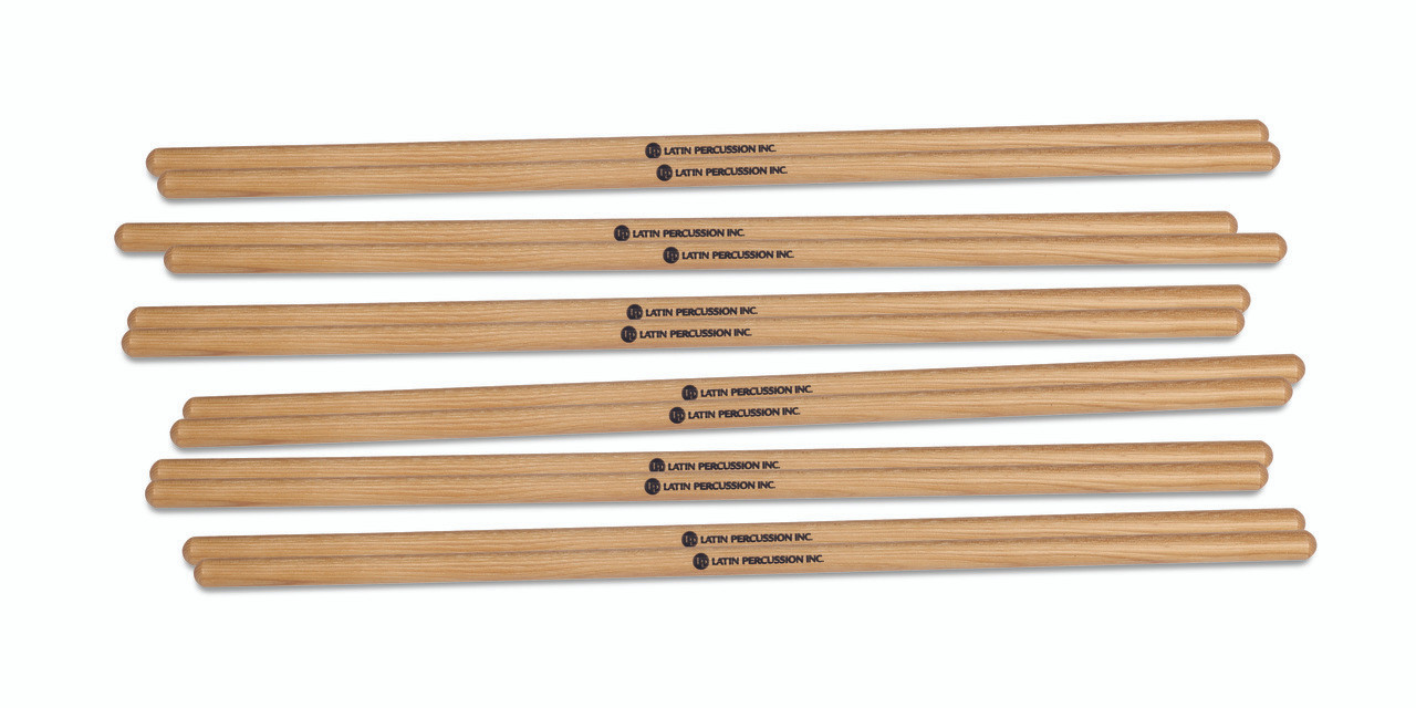LP 7/16" Hickory Timbale Sticks 6Pair