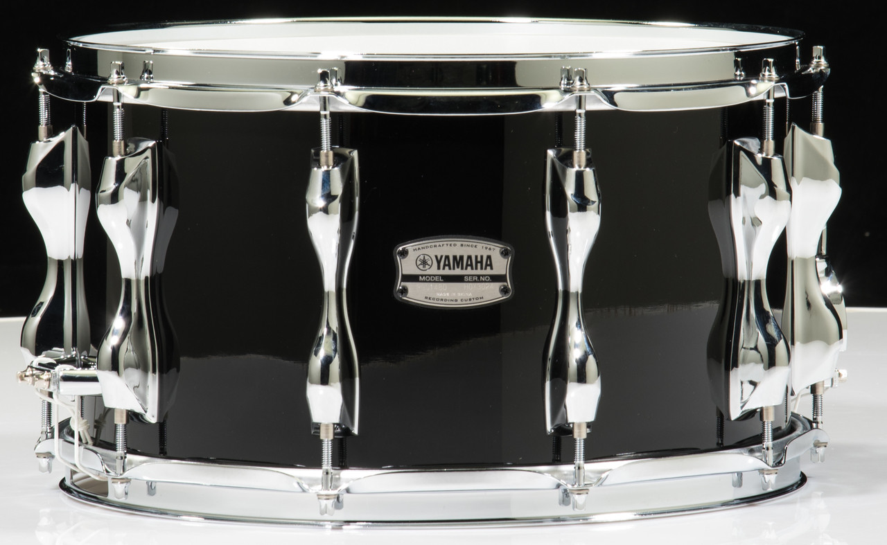 Yamaha Recording Custom 14x8 Snare Drum Solid Black