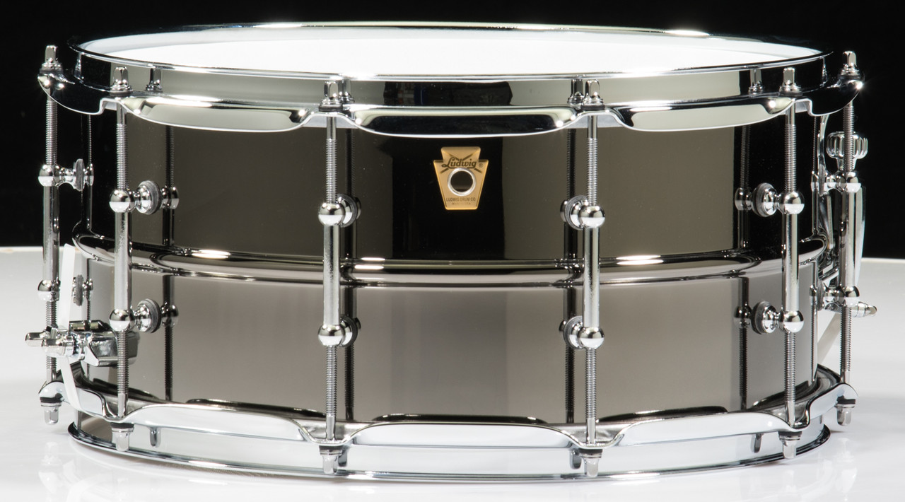Ludwig Black Beauty 6.5x14 Snare Drum Tube Lugs