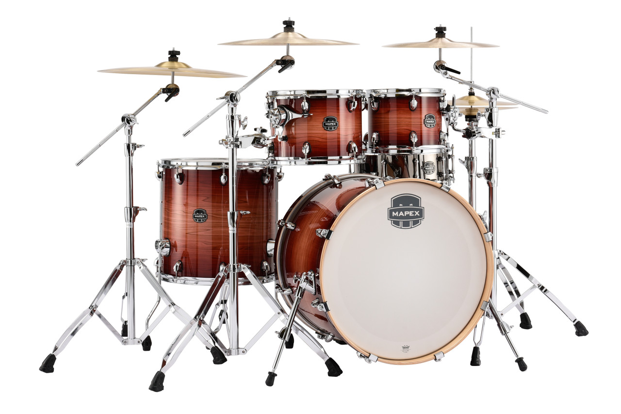 Mapex Armory Series 5pc Rock Shell Pack Redwood Burst