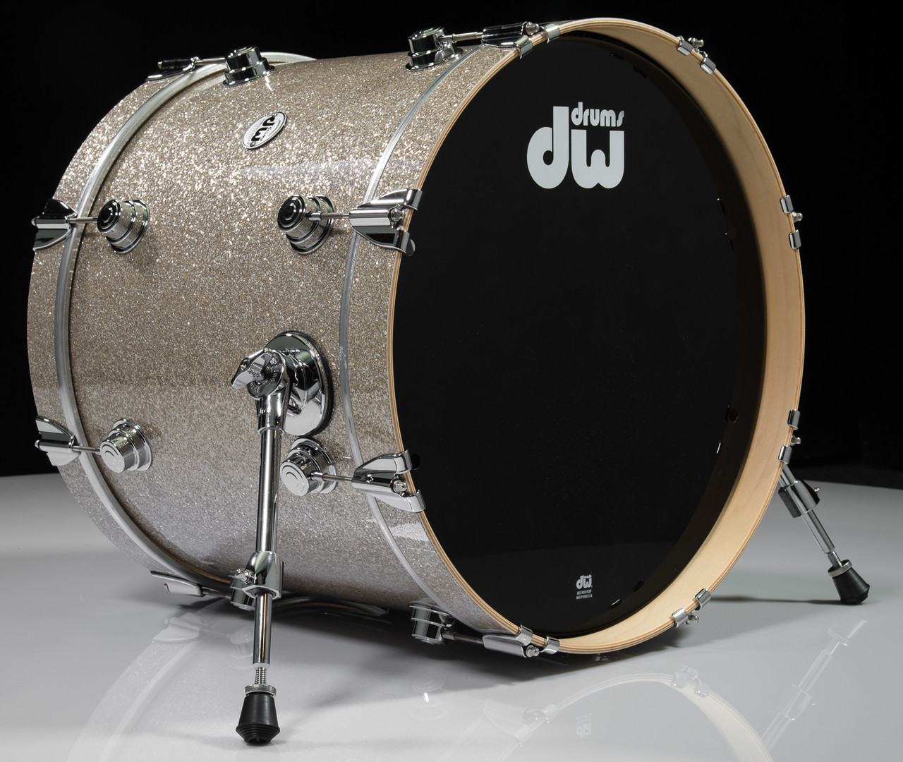 DW Collector's Series Bass Drum 16x20 Broken Glass