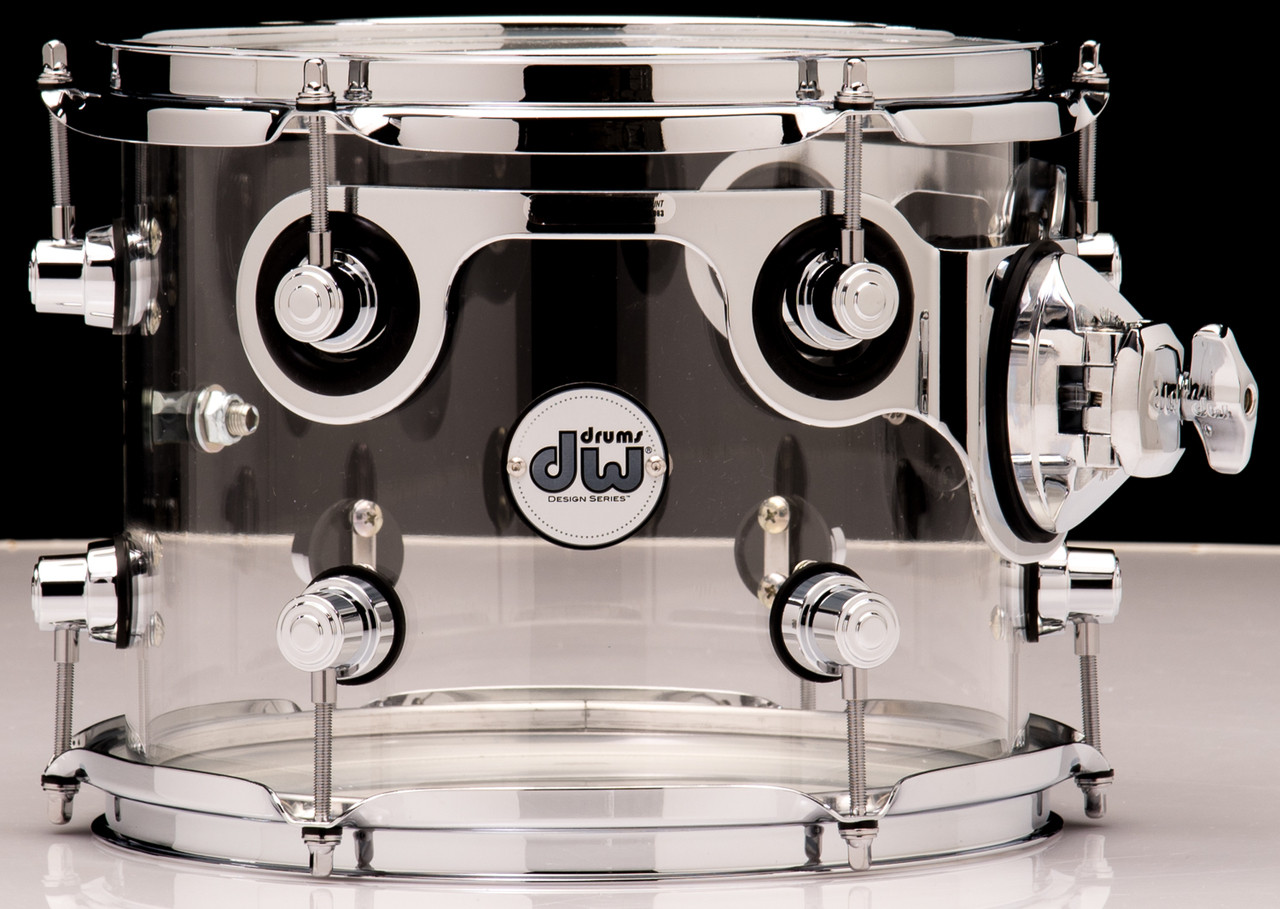 DW Acrylic Design Series Drum 5Pc Set Clear