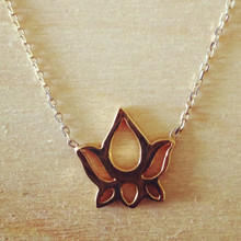 Lotus enlightenment necklace