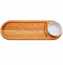 Say Cheese Wood Serving Board