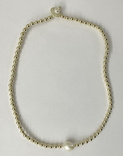 Baroque Pearl & Gold Filled bead Necklace 