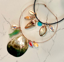 Charm Choker with up to six charms.
