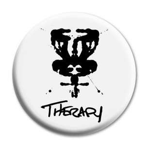 "Therapy DISCgolf" 2.25" Mylar Button